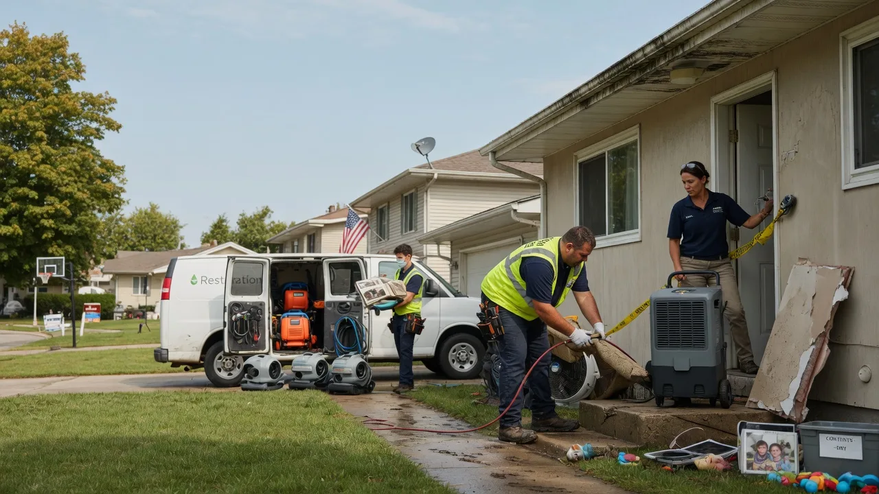 Water Damage Restoration in Rutland, SD near me